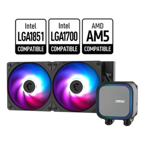 MSI MAG CORELIQUID A13 240mm ARGB Sıvı Soğutucu 1700/AM5