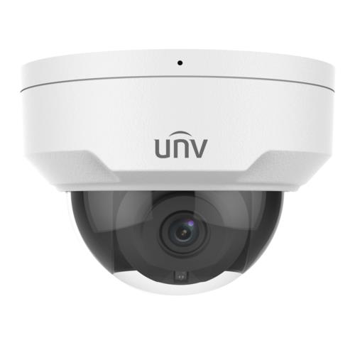 UNV IPC324LB-ASF28K-A 4MP IP 2.8mm Sabit Lens H.265+ Sesli Dome Güv. Kam.