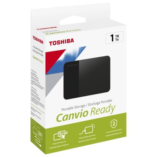 Toshiba 2.5" 1TB USB 3.0 Canvio Ready Siyah HDTP310EK3AA