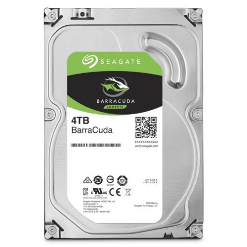 Seagate BARRACUDA 3,5" 4TB 256MB 5400 ST4000DM004