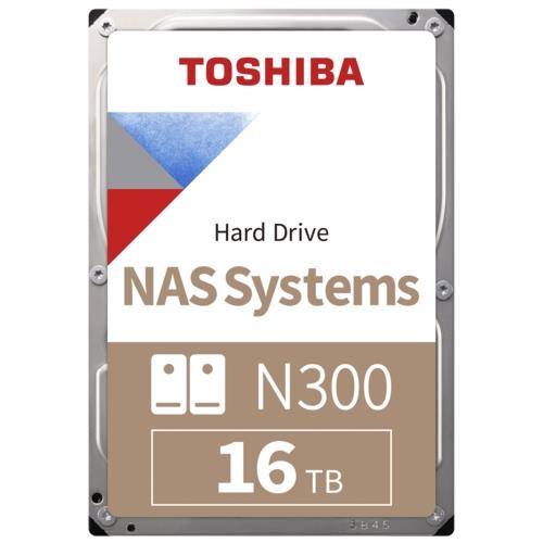 Toshiba 3,5 N300 16TB 512MB 7200RPM HDWG31GUZSVA