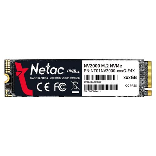 Netac NV2000 256GB SSD m.2 NVMe NT01NV2000-256-E4X