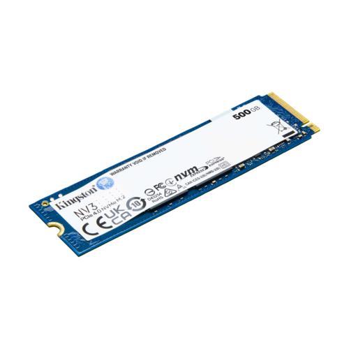 Kingston NV3 500GB SSD PCIe 4.0 m.2 NVMe SNV3S/500G