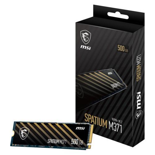 MSI SPATIUM M371 500GB NVME M.2 SSD