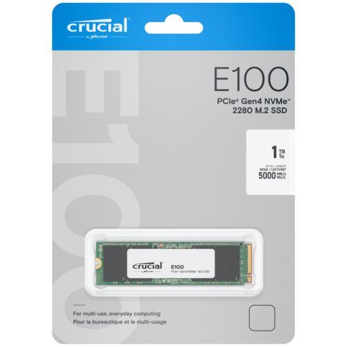 Crucial E100 1TB NVME M.2 SSD Disk CT1000E100SSD8