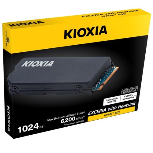 Kioxia Exceria 1TB m.2 NVME LSC11K1T02G8 HEATSINK