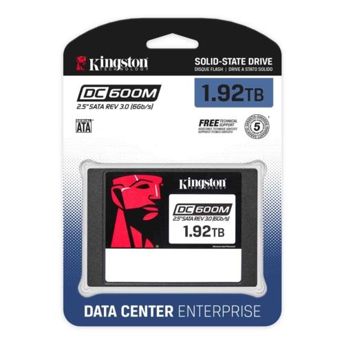 Kingston DC600M 2,5" 1920GB Enterprise Server SSD SEDC600M/1920G