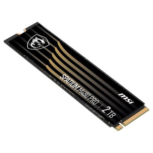 MSI SSD SPATIUM M480 PRO PCIe 4.0 NVME M.2 2TB