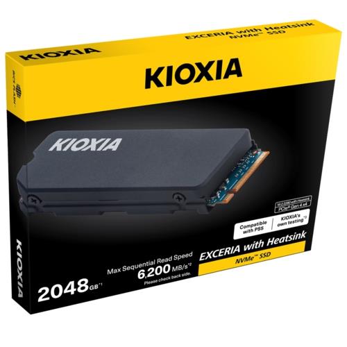 Kioxia Exceria 2TB m.2 NVME LSC11K2T04G8 HEATSINK