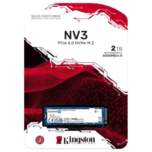 Kingston NV3 2TB SSD PCIe 4.0 NVMe SNV3S/2000G