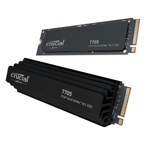 Crucial T705 4TB PCIe Gen5 NVMe M.2 SSD Soğutuculu CT4000T705SSD5