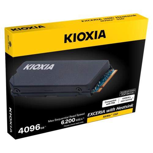 Kioxia Exceria 4TB m.2 NVME LSC11K4T09G8 HEATSINK