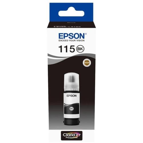 Epson C13T07C14A Siyah 115 Şişe Mürekkep