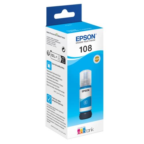 Epson C13T09C24A Mavi 108 Şişe Mürekkep