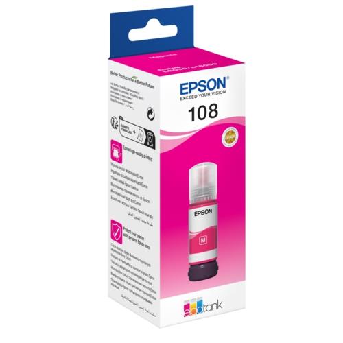 Epson C13T09C34A Kırmızı 108 Şişe Mürekkep