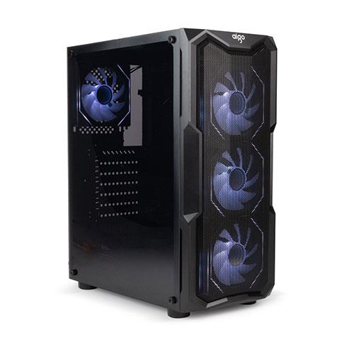 AIGO AQUARIUS Mesh 650W 80+ ARGB Mid Tower Kasa