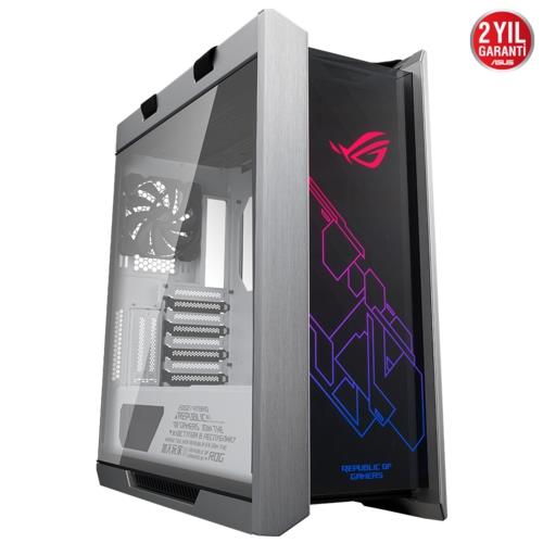 Asus ROG STRIX GX601 HELIOS RGB Fanlı Temperli Cam ATX Mid Tower Kasa PSU YOK Beyaz