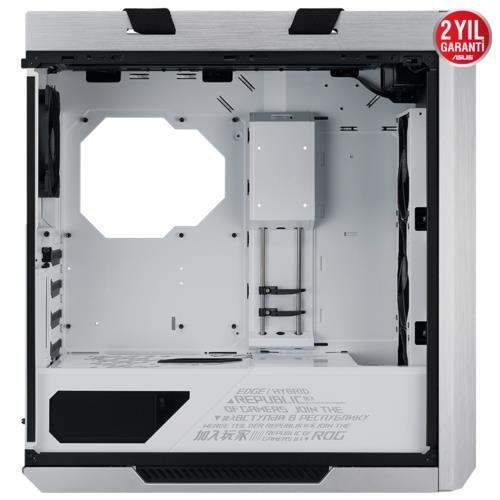 Asus ROG STRIX GX601 HELIOS RGB Fanlı Temperli Cam ATX Mid Tower Kasa PSU YOK Beyaz