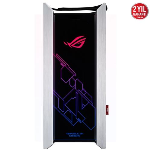 Asus ROG STRIX GX601 HELIOS RGB Fanlı Temperli Cam ATX Mid Tower Kasa PSU YOK Beyaz