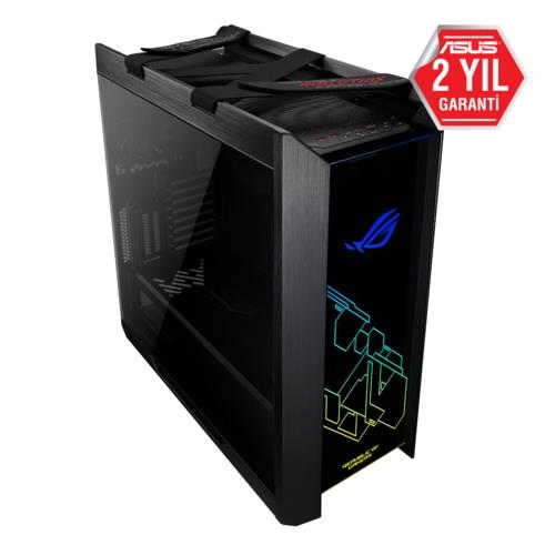 Asus ROG STRIX GX601 HELIOS RGB Fanlı Temperli Cam ATX Mid Tower Kasa PSU YOK Siyah