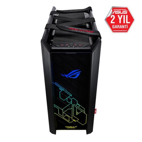 Asus ROG STRIX GX601 HELIOS RGB Fanlı Temperli Cam ATX Mid Tower Kasa PSU YOK Siyah