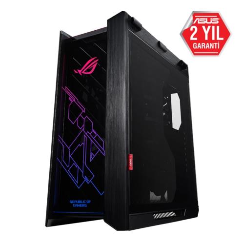 Asus ROG STRIX GX601 HELIOS RGB Fanlı Temperli Cam ATX Mid Tower Kasa PSU YOK Siyah