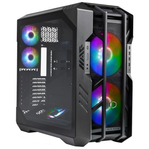Cooler Master HAF700 ARGB TG Full Tower Titanyum Gri Kasa PSU YOK