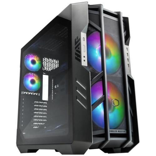 Cooler Master HAF700 ARGB TG Full Tower Titanyum Gri Kasa PSU YOK