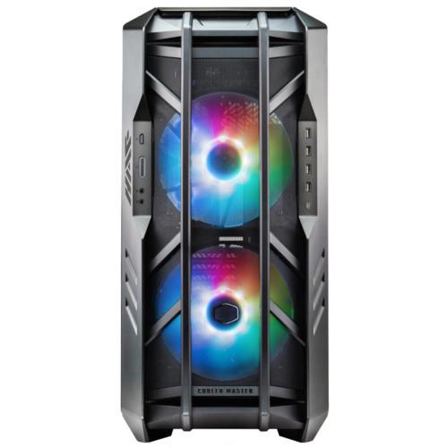 Cooler Master HAF700 ARGB TG Full Tower Titanyum Gri Kasa PSU YOK