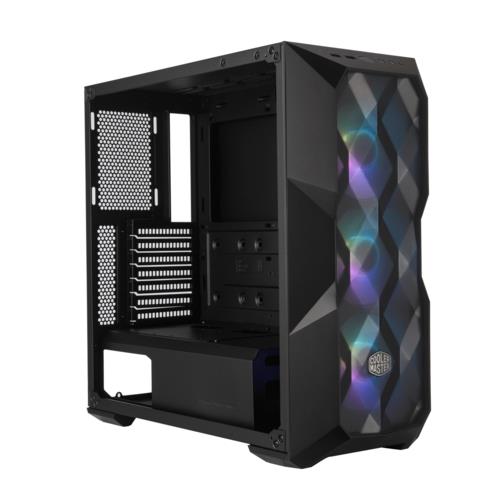 Cooler Master MasterBox TD500 V2 Mesh ARGB Mid Tower Siyah Kasa PSU YOK
