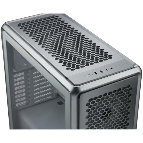 Cooler Master MasterFrame 600 TG Gümüş Gri ARGB Alüminyum ATX Kasa PSU YOK