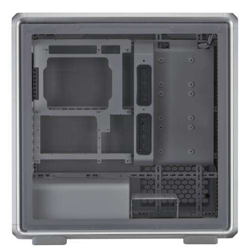 Cooler Master MasterFrame 600 TG Gümüş Gri ARGB Alüminyum ATX Kasa PSU YOK