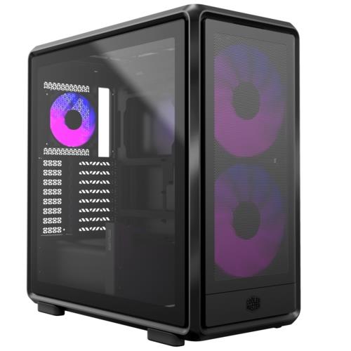 Cooler Master MasterFrame 600 Mesh Siyah TG ARGB Alüminyum ATX Kasa PSU YOK