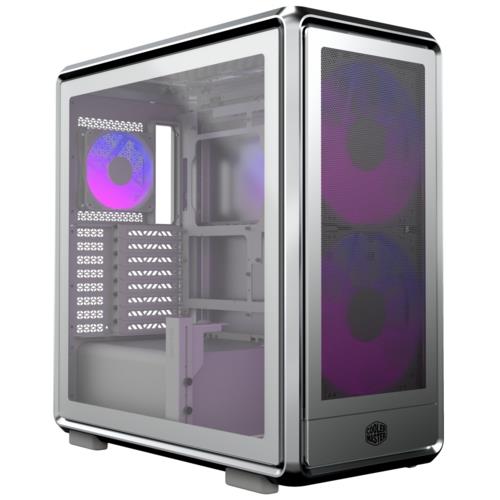 Cooler Master MasterFrame 600 Mesh Gümüş TG ARGB Alüminyum ATX Kasa PSU YOK