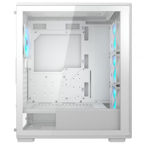 Cougar MX220 4x ARGB Beyaz Mid Tower Kasa PSU YOK