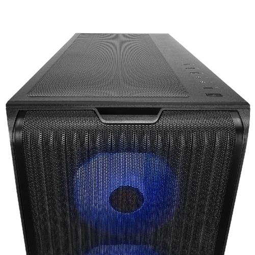 Rampage CRAFT Siyah Mesh ARGB Fan ATX Mid-T Gaming Oyuncu Kasası