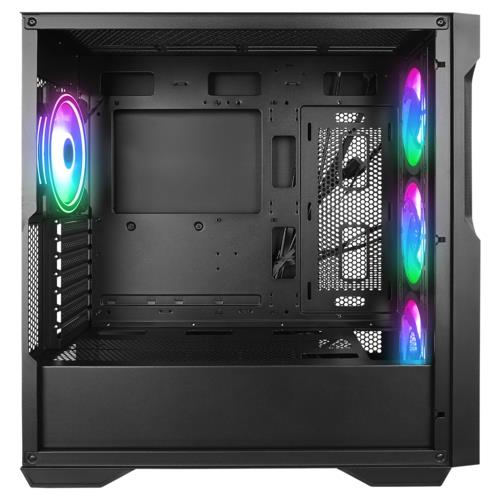 Rampage CRUISER V1 Kumandalı Mesh Temperli Camlı Siyah Big-T Gaming Oyuncu Kasası