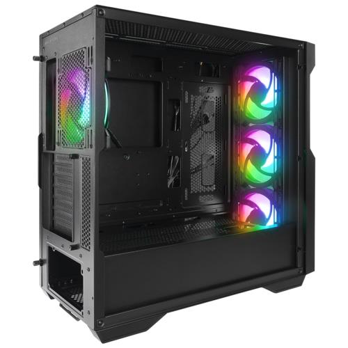 Rampage CRUISER V1 Kumandalı Mesh Temperli Camlı Siyah Big-T Gaming Oyuncu Kasası