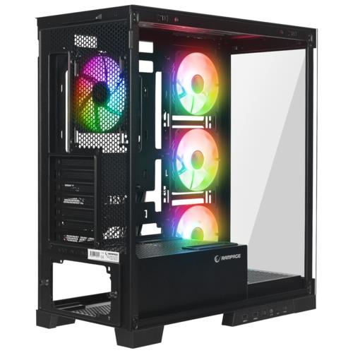 Rampage HYDRA V2 BLACK Temperli Camlı Exclusive E-ATX Gaming Oyuncu Kasası