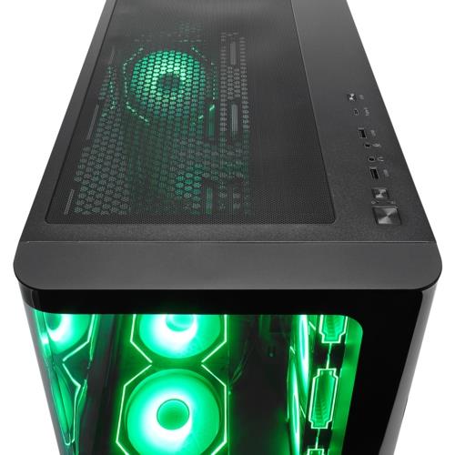 Rampage LOOPY Siyah Temperli Cam Kumandalı ATX Mid-T Gaming Kasası
