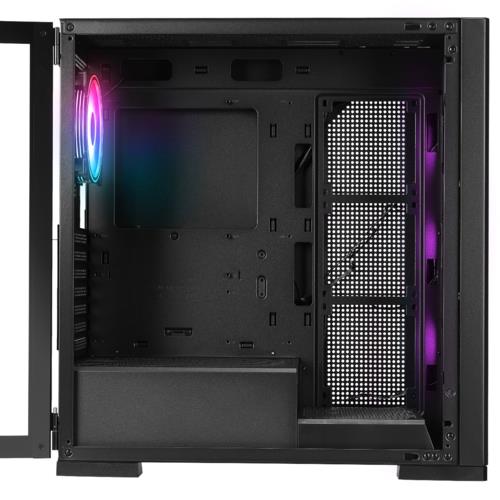 Rampage MAGNIFIC Mesh Manyetik Temperli Camlı Siyah ATX Mid-T Gaming Oyuncu Kasası
