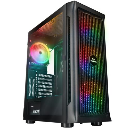 Rampage PROLIX Mesh 650W Manyetik Temperli Camlı ATX Mid-T Oyuncu Kasası