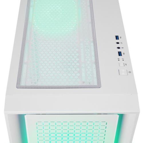 Rampage RADIANT V1 WHITE Temperli Camlı E-ATX Exclusive Gaming Kasası