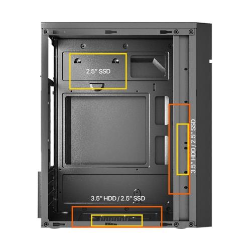 Frisby FC-2715B 300W Mini Tower Kasa