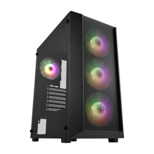 FSP CMT318 750W 80+ Bronze RGB Mid Tower Kasa
