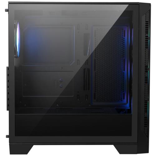 MSI MAG FORGE 320R AIRFLOW A-RGB ATX Siyah Mid Tower Kasa PSU YOK