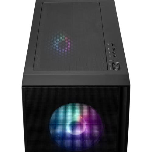 MSI MAG FORGE 320R AIRFLOW A-RGB ATX Siyah Mid Tower Kasa PSU YOK