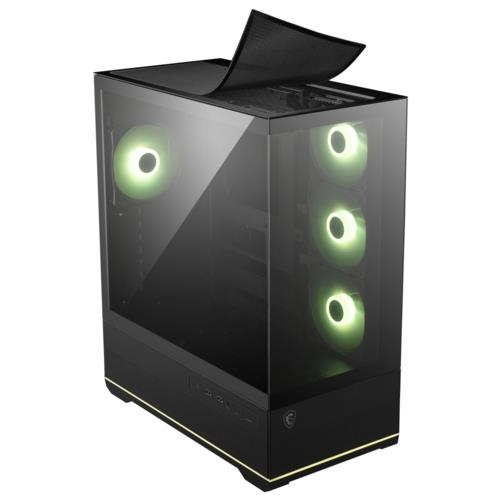 MSI MAG PANO 110R PZ ARGB ATX Siyah Mid Tower Kasa PSU YOK