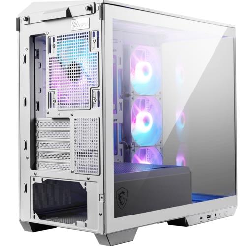 MSI MAG PANO M100R PZ ARGB Micro ATX Beyaz Mid Tower Kasa PSU YOK