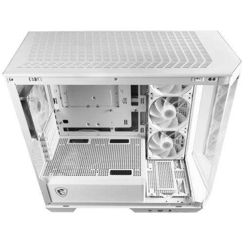 MSI MAG PANO M100R PZ ARGB Micro ATX Beyaz Mid Tower Kasa PSU YOK